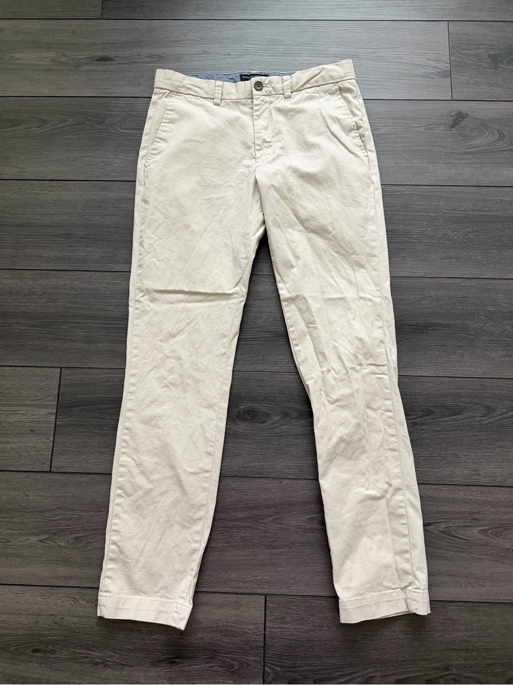 Banana Republic Factory Light Khaki Aiden Chino